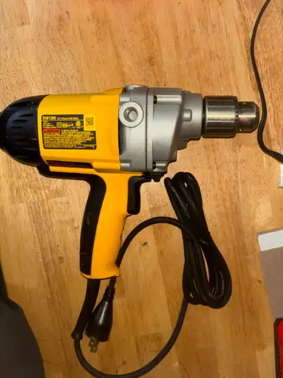 DEWALT 1/2 Spade Handle Mud Mixing Drill. Sells $270, View more