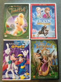 Disney DVDs in brilliant shape Frozen Tinkerbell