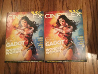 Cineplex June 2017 -  Gal Gadot Wonder Woman on cover