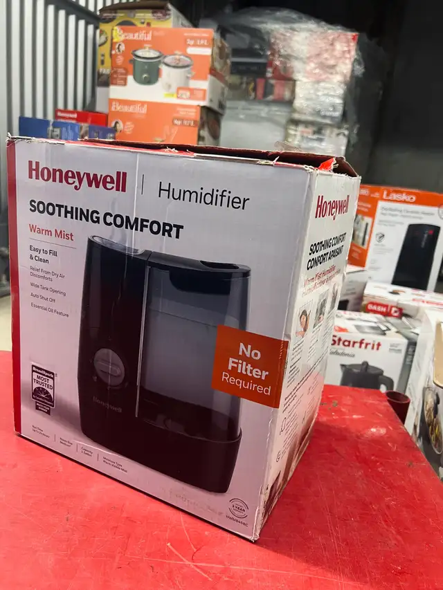 Honeywell Warm Mist Humidifier – Soothing Comfort & Filterless