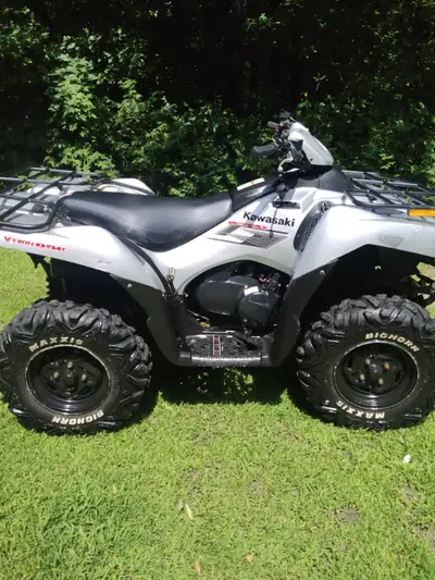 Kawasaki brute force 650 for sale new worn wench 3500 lbs new battery new belt and front breaks moto...