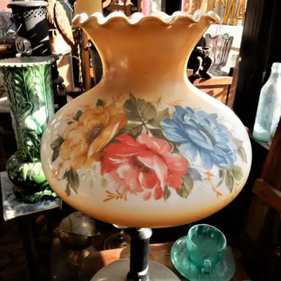Vintage Coleman lantern Diamond Light table lamp Orillia, View more