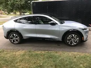 23560R18 107T, 18 Inch Alloy Wheel LJ8Z*1007*AWSP Ford off 2022 Mustang Mach E. Includes TPMS Sensor...