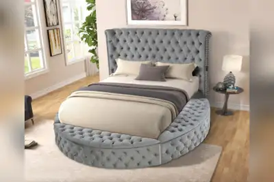 Enhance your Lifestyle • Round bedframe , View more