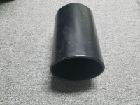 Cylindrical Light Fixture Pendant Black