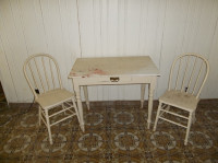 Antique Table and Chairs (Restoration Project)