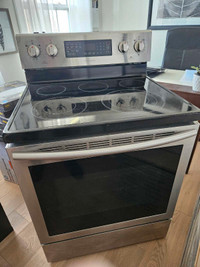 Samsung 30" stainless stove