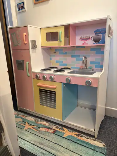 Kids play kitchen, View more