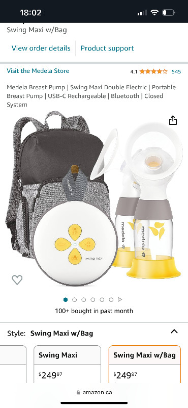 Medela Breast Pump in Feeding & High Chairs in Tricities/Pitt/Maple