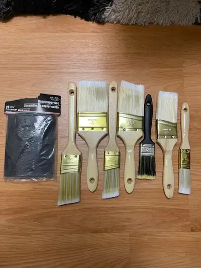 Pain Brushes - Stain - & Paint - Sandpaper, View more