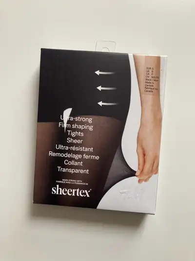 Collant Sheertex ultra résistant transparent noirs S, View more