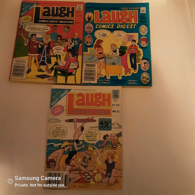 1980s Archie Laugh Comics Digest No. 28, 67 & 72 (45th Anniv), View more