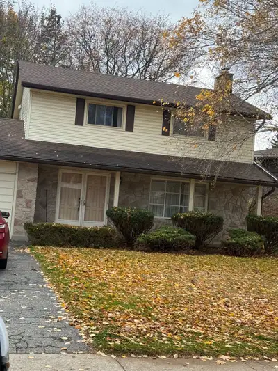 A beautiful four bedroom house bright living room with wide windows in a quiet and peaceful neighbor...