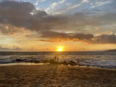 Enjoy breathtaking ocean views from this lovely 2-bedroom condo in Maui! This unit features a king-s...