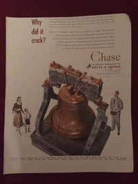 1952 Chase Brass & Copper Original Ad