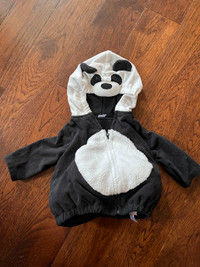 Panda Halloween costume 12month