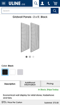 Grid Wall Panels