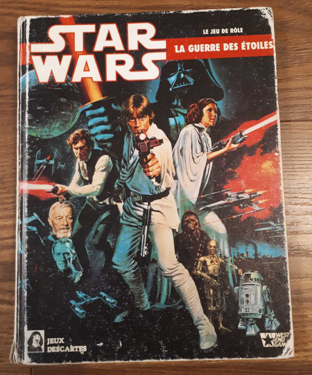 Star Wars le jeu de rôle livre des règles (1988) dans Jouets et jeux  à Laval/Rive Nord