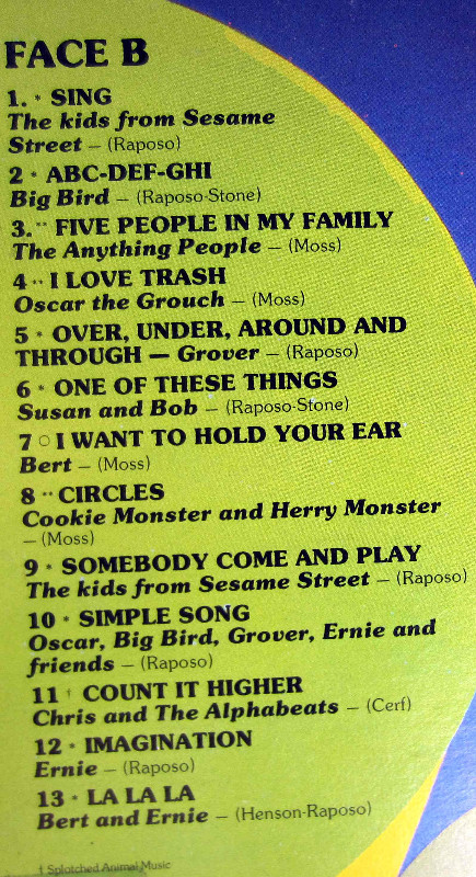 Vinyl LP Sesame Street 25 Greatest Hits in CDs, DVDs & Blu-ray in City of Toronto - Image 4