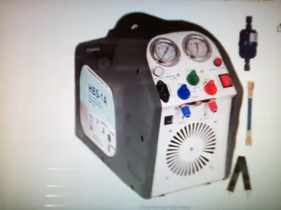Product description This portable refrigerant recovery machine is convenient to operate with the pre...