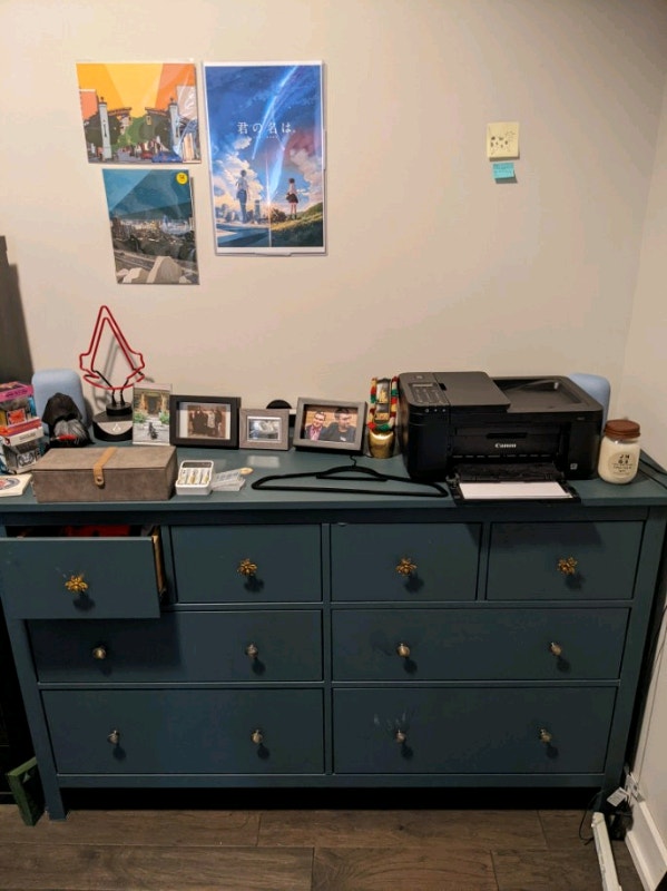 Modified Ikea Hemnes 8drawer dresser Dressers & Wardrobes Hamilton Kijiji