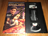 Cult VHS Movie David Hasselhoff GRIDLOCK Rare Action Drama 1996