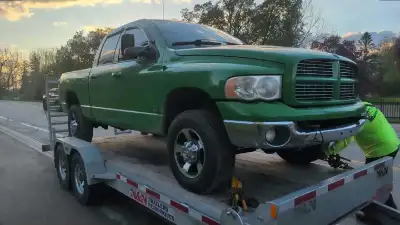 Runs and drives will need caliper and front sway bar end links and a thermostat , 2005 5.9 Cummins 4...
