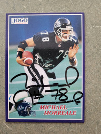Mike Morreale Argos signed card
