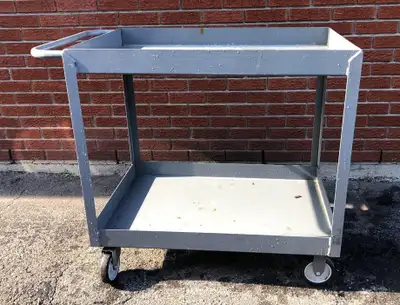 metal cart with 2 shelves U-Line, View more