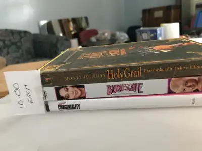 These three movies bring the comedy to the table. Holy Grail was funny. Burlesque with Cher has its...