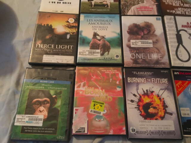 Lot de 15 DVD ( documentaire sur l’environnement ,société ) dans CD, DVD et Blu-ray  à Saint-Hyacinthe - Image 4