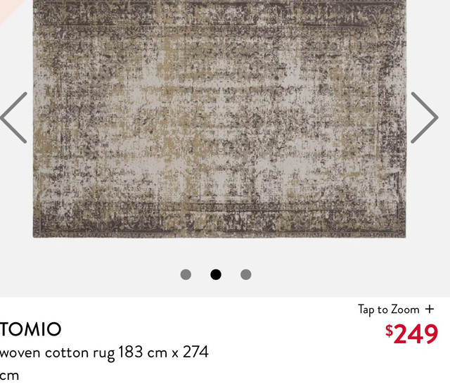 Structube Tomio Rug in Rugs, Carpets & Runners in City of Toronto - Image 2