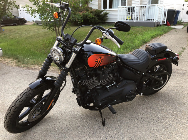 2022 Harley Davidson Street Bob 114 in Street, Cruisers & Choppers in Moose Jaw