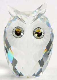 SWAROVSKI Crystal  LARGE  OWL