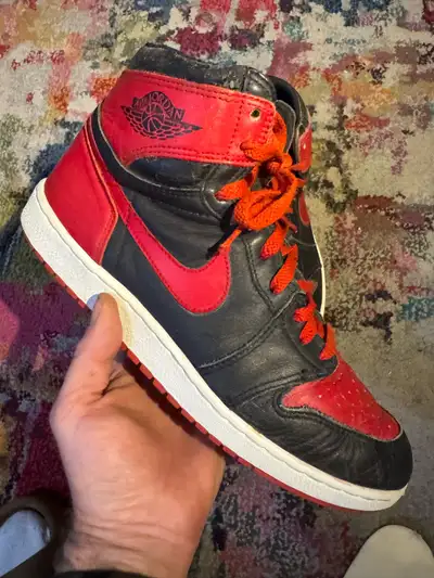 RARE! 1985 Jordan 1 high Breds . all original , View more