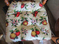 Set of 4 very pretty chair pads.