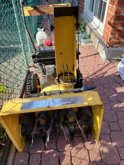 snow blower., View more