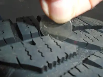 Firestone mud and snow winter tires on rims 215/65R16