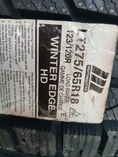 Canadian tire $272+tax ($307) I will sell it for $200. Brand new tire, never installed. Selling one...