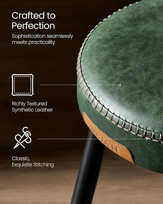 Kitchen Counter Stool, Dining Chair, Synthetic Leather in Chairs & Recliners in Markham / York Region - Image 5