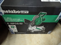 Brand New Metabo HPT 10" Compound Miter Saw C 10FCG