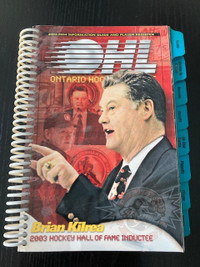 2003-2004 Ontario Hockey League Guide and Player Register