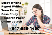 Online Course, Homework, Essay, Assignment Writing: Quick Help