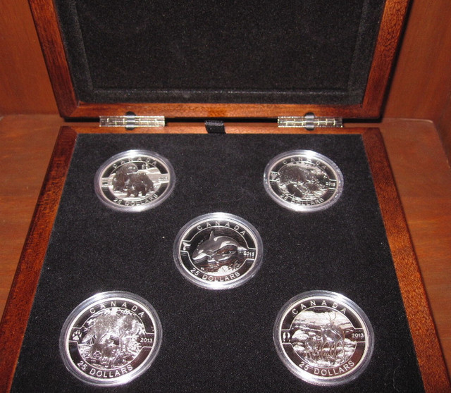 2013 O Canada Silver Coin Series (5) Royal Canadian Mint in Arts & Collectibles in Markham / York Region - Image 4