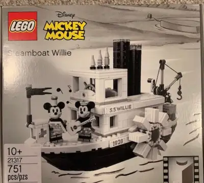 LEGO STEAMBOAT WILLIE Disney Ideas 21317 , View more