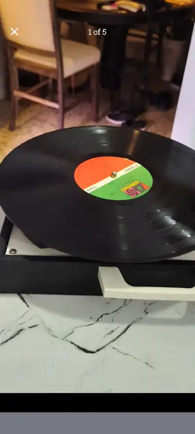 vintage electrohome suit case turntable , View more