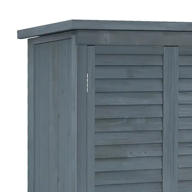 Wooden Tool Storage Shed, 3-Tier Shelves, Asphalt Roof, in Outdoor Tools & Storage in Markham / York Region - Image 10