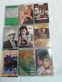 Group 6 pre owned Country Cassettes