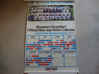 Rare Shoppers Drug Mart Blue Jays Team Calendars