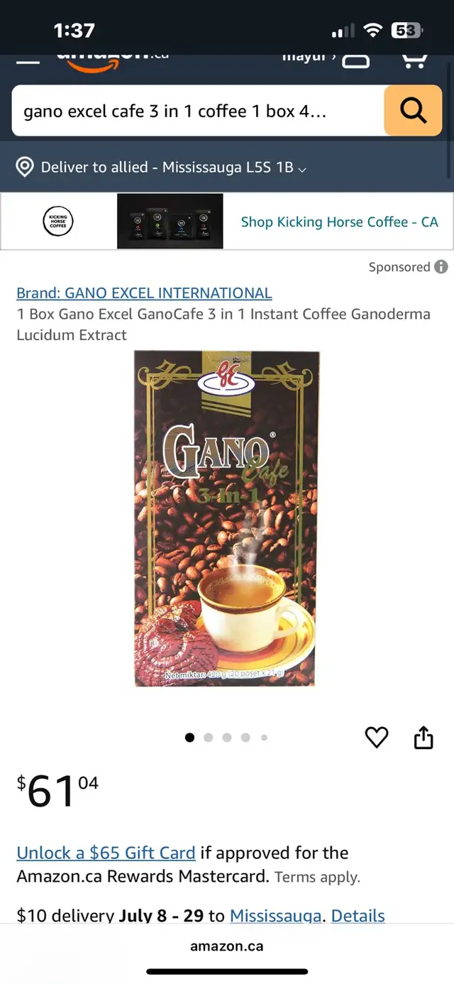 Coffee 3 in 1  in Other in Mississauga / Peel Region - Image 2